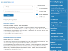 Tablet Screenshot of longfordjobs.ie
